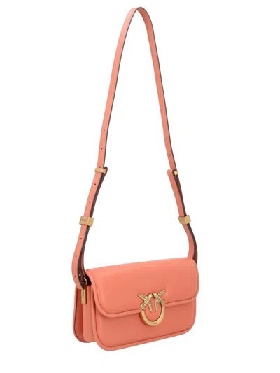 Pinko Small Love Bag In Pink