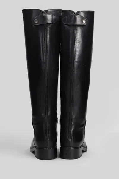 Metisse Low Heels Boots In Black