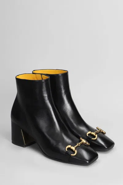 Mara Bini High Heels Ankle Boots In Black