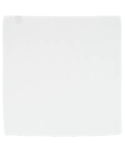 Alfani Men's Saxon Stripe Solid Bow Tie And Pocket Square 2-piece Set, Macy's Exclusive In White