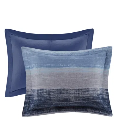 Madison Park Essentials Saben 7-pc. Comforter Set, Twin In Blue