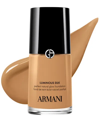 Armani Collezioni Luminous Silk Natural Glow 24-hour Wear Blurring Liquid Foundation, 1.0 Oz. In Transparent