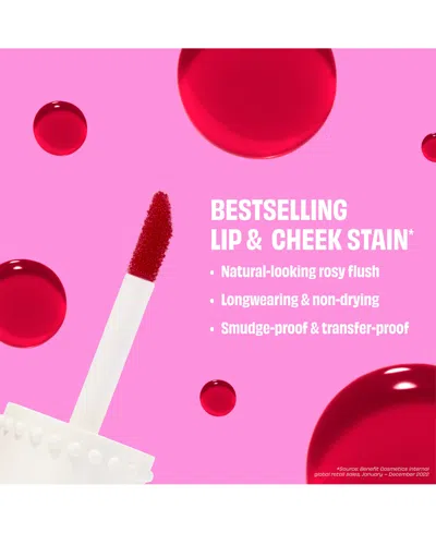 Benefit Cosmetics Tint Liquid Lip And Cheek Stain In Red