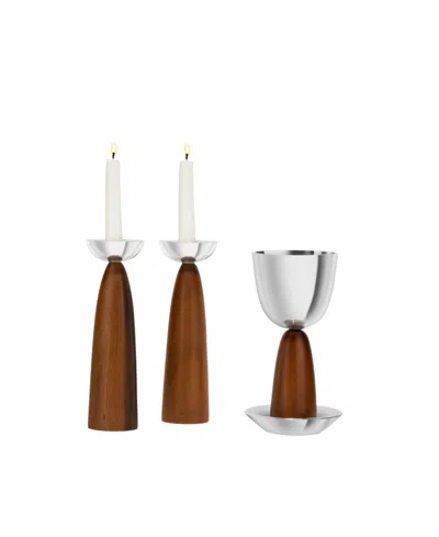 Nambe Unity Sabbath Candlesticks In Multi