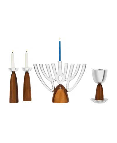 Nambe Unity Sabbath Candlesticks In Multi