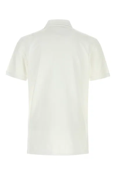 Givenchy Polo Shirt With Short Sleeves And Chest Pocket In White