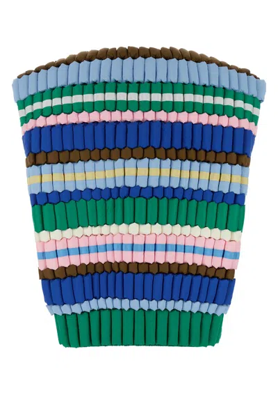 Raxxy Multicolor Nylon Vest In Multi