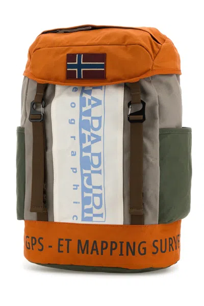 Napapijri Multicolor Canvas H-equator Backpack