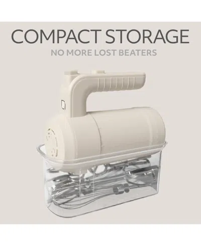 Willow Kitchen 5-speed Control Hand Mixer In White