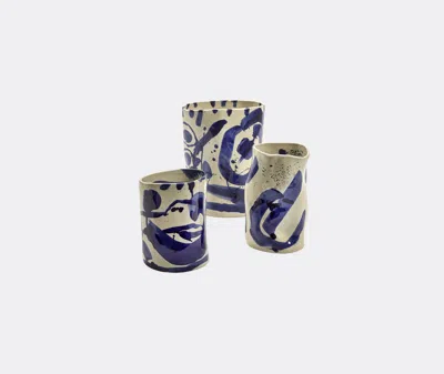 Serax Small Sophia Abstract-print Vase In Multi