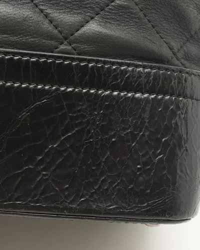 Pre-owned Chanel Cc Iridescent Tote Bag In Black