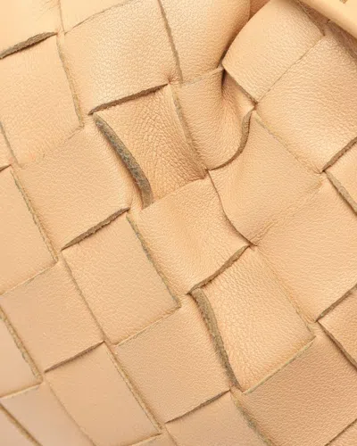 Bottega Veneta Intrecciato Mini The Pouch In Sand