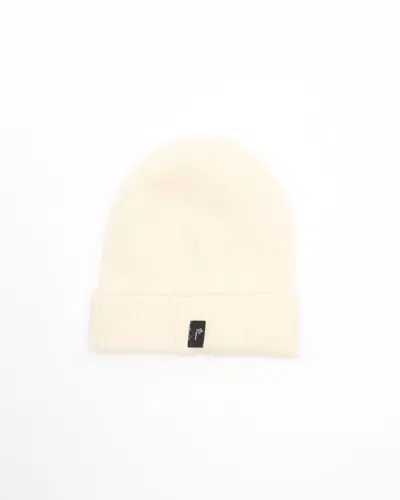 Moncler Grenoble Classic Wool Logo Hat In Neutral