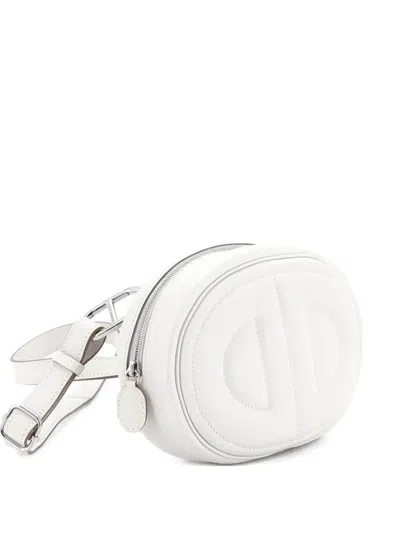 Pre-owned Hermes In-the-loop Verso Swift Belt Bag In Gray