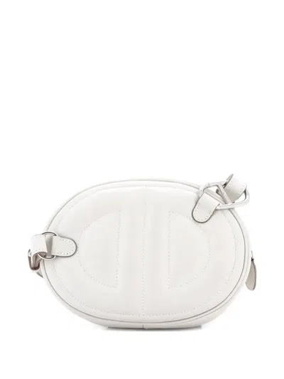 Pre-owned Hermes In-the-loop Verso Swift Belt Bag In Gray