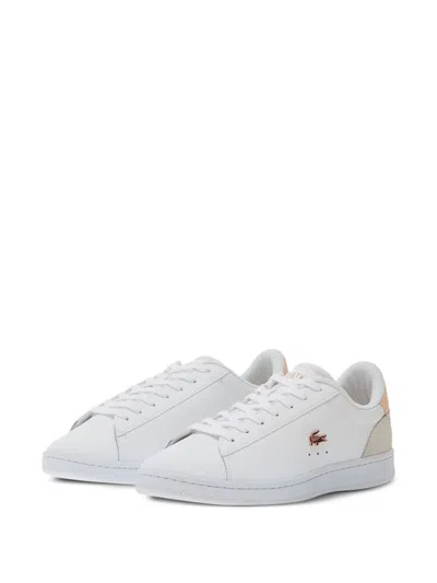 Lacoste Carnaby Set Leather Sneakers In White