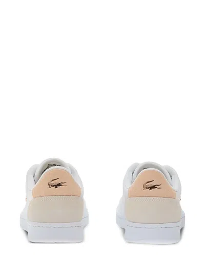 Lacoste Carnaby Set Leather Sneakers In White