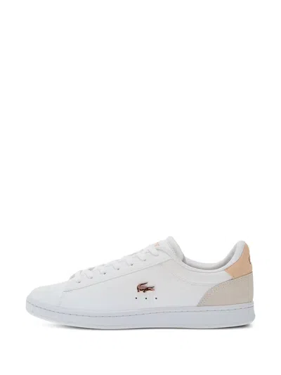 Lacoste Carnaby Set Leather Sneakers In White