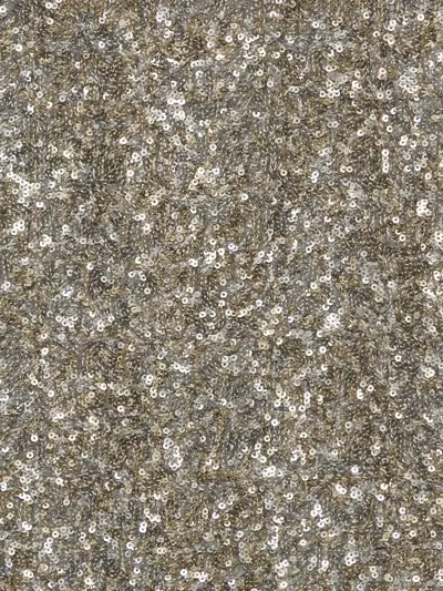 Pre-owned Zadig & Voltaire Sequinned Skirt In Silver