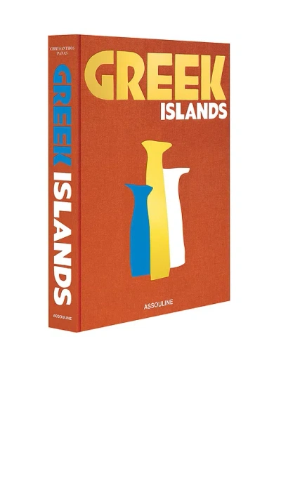 Assouline Greek Islands In Orange