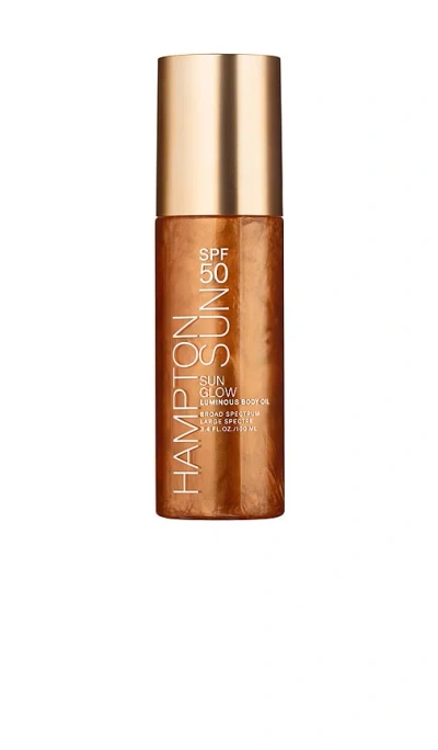 Hampton Sun Spf 50 Sun Glow Body Oil In Brown