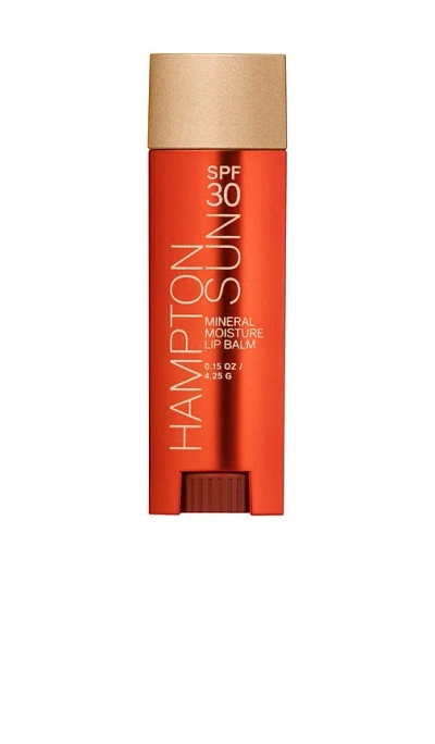 Hampton Sun Spf 30 Mineral Moisture Lip Balm In Orange