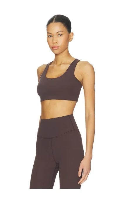 Splits59 Sara Airweight Sports Bra In Brown