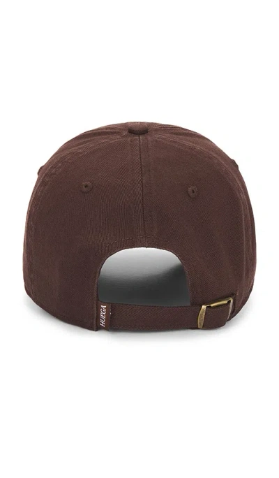 Huega House Icon Classic Dad Hat In Brown
