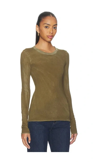 Cotton Citizen Marbella Long Sleeve In Green