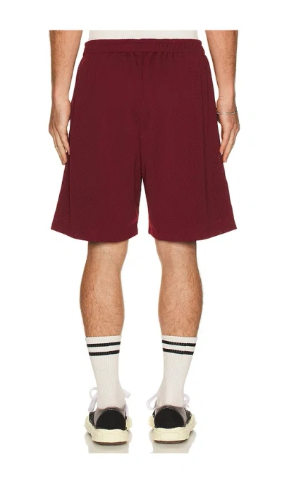 Nahmias Varsity Baggy P.e. Short In Brown