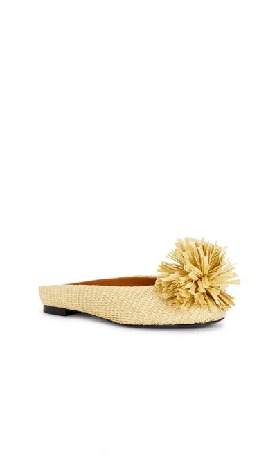 Simonmiller Pom Pom Riad Mule In Brown