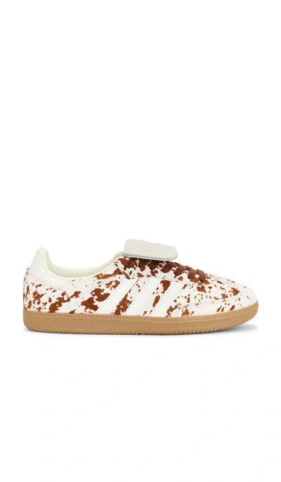 Adidas Originals Samba Lt Leather Sneakers In Animal Print