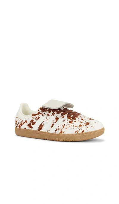 Adidas Originals Samba Lt Leather Sneakers In Animal Print