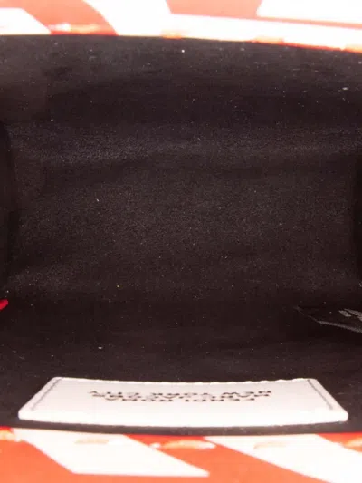 Pre-owned Fendi 2010-2025 Marc Jacobs Mini Leather Sunshine Shopper Tote Satchel In Red