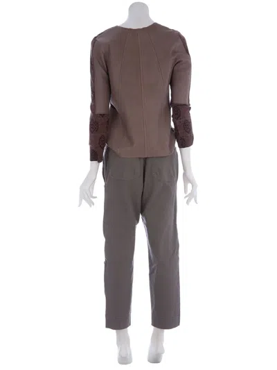 Undercover Wool Cardigan In Brown