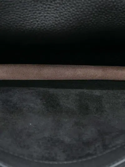 Pre-owned Hermes 2015 Togo And Swift Sac A Depeches Verso 38 Business Bag In Black