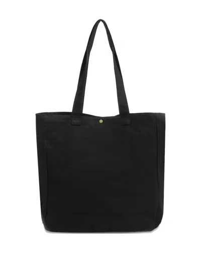 Carhartt Bay Canvas Tote Bag In Black