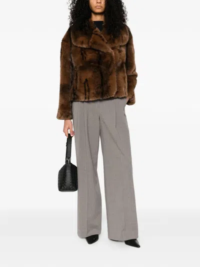 By Malene Birger Cymbaria High-waist Trousers In Gray