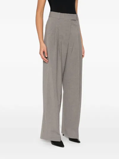 By Malene Birger Cymbaria High-waist Trousers In Gray