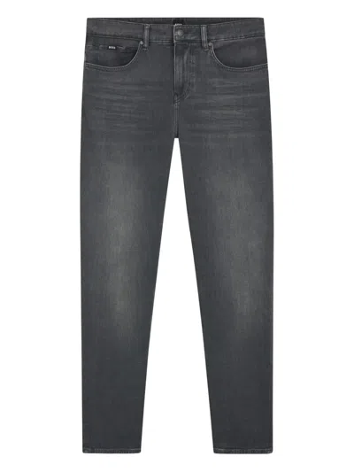 Hugo Boss Five-pocket Jeans In Black