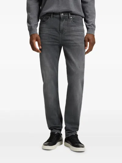 Hugo Boss Five-pocket Jeans In Black