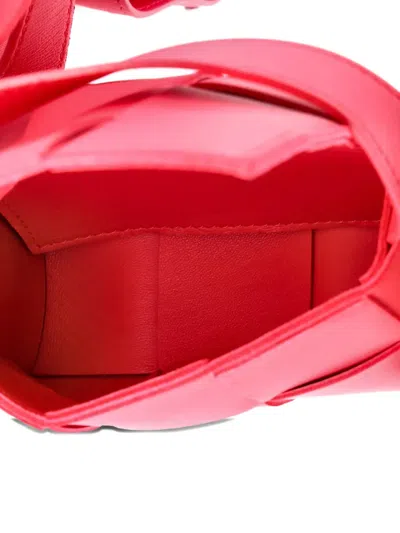 Pre-owned Bottega Veneta Cassette Maxi Intrecciato Leather Candy Crossbody Bag In Pink