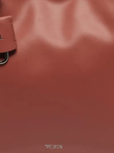 Pre-owned Tumi Leather Tote Bag In Brown