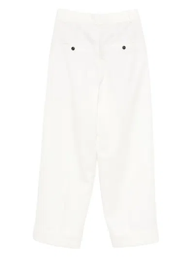 Rohe Pleated Trousers In Neutral