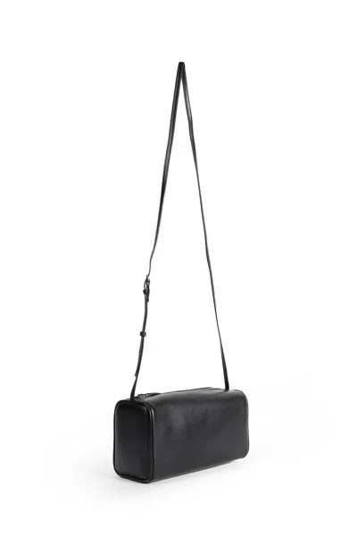 The Row 90s Crossbody Bag In Leather In Black