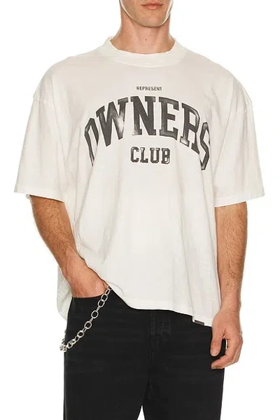 Represent Owners Club T-shirt In White