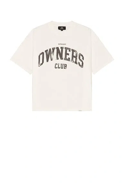 Represent Owners Club T-shirt In White