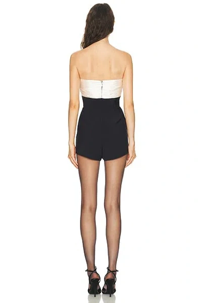 Ronny Kobo X Revolve Zoe Romper In Black