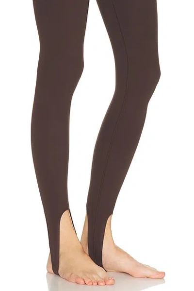 Splits59 River High Waist Airweight Stirrup Legging In Brown