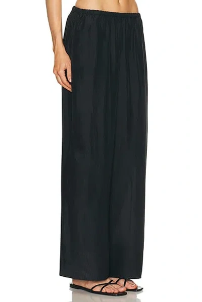 St Agni Elastic Waist Casual Pants In Black